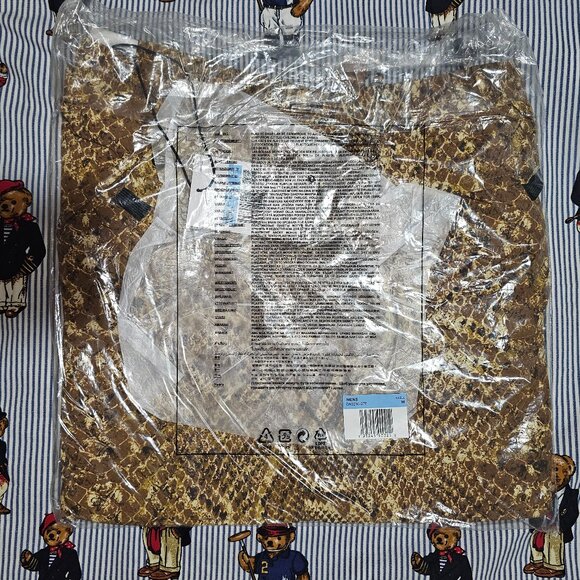 Supreme FW22 Nike ACG Nylon Trail Short Gold Snakeskin - Picture 1 of 5